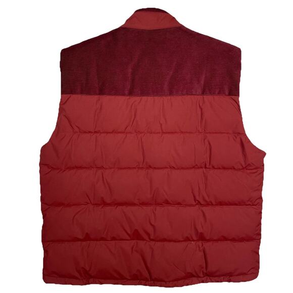 BARBOUR Wisbech Gilet Puffer Vest Men’s 2XL XXL Brick Red Outdoor Preppy Casual - Picture 2 of 14